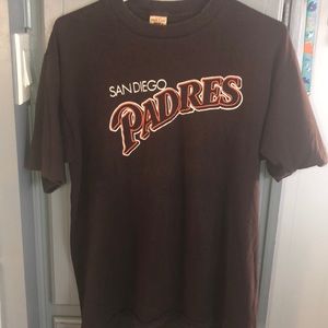 Vintage San Diego Padres single stitch shirt
